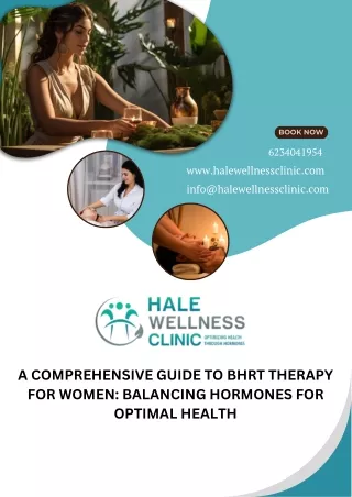 A Comprehensive Guide to BHRT Therapy for Women: Balancing Hormones for Optimal