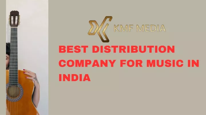 best distribution company for music in india