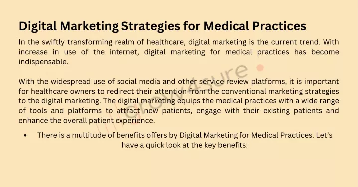 digital marketing strategies for medical practices