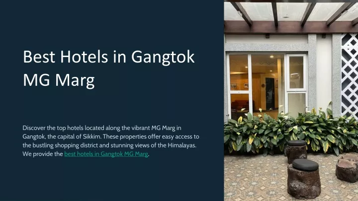 best hotels in gangtok mg marg