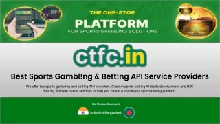 Sports Betting API Services Provider in India