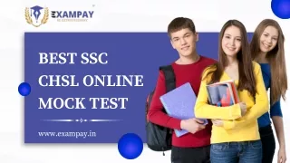 Best SSC CHSL Online Mock Test