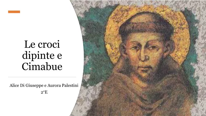 le croci dipinte e cimabue