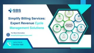 Simplify Billing Services Expert Revenue Cycle Management Solutions