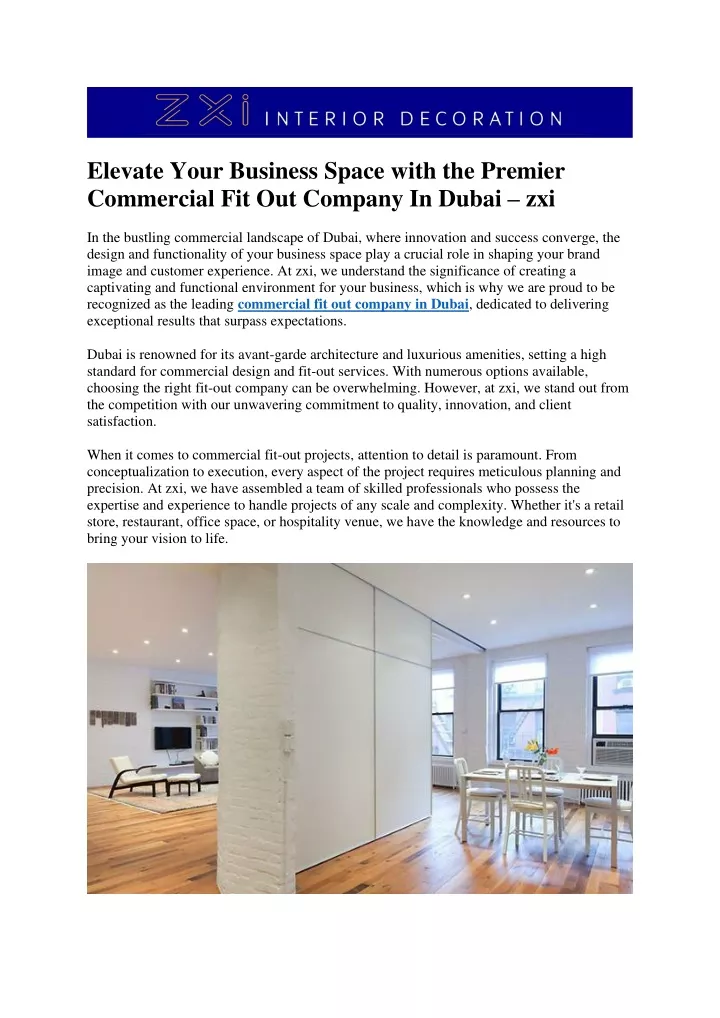 elevate your business space with the premier