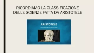 SCIENZE PRATICHE (etica e politica)