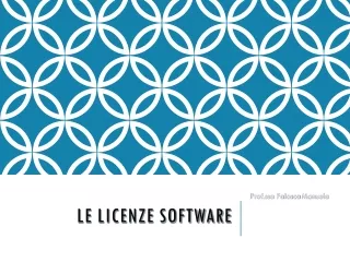 Licenze Software