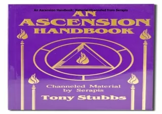 Ebook❤️(download)⚡️ An Ascension Handbook: Material Channeled from Serapis