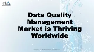 Data Quality Management Market
