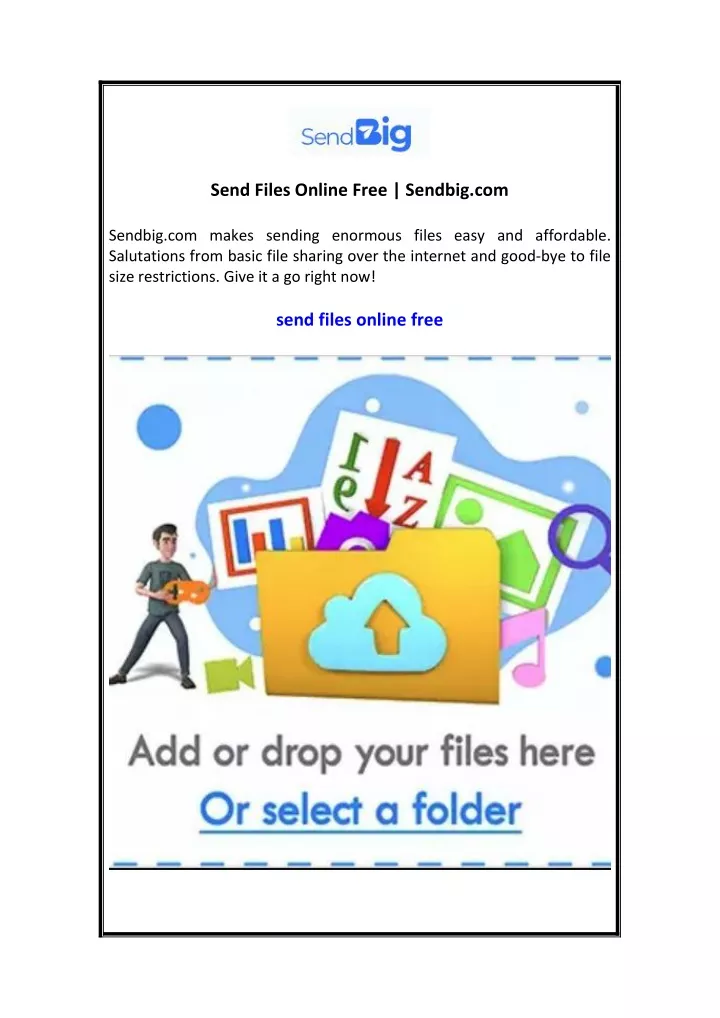 send files online free sendbig com