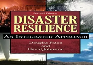 get✔️[PDF] Download⚡️ Disaster Resilience: An Integrated Approach