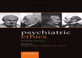 download⚡️[EBOOK]❤️ Psychiatric Ethics