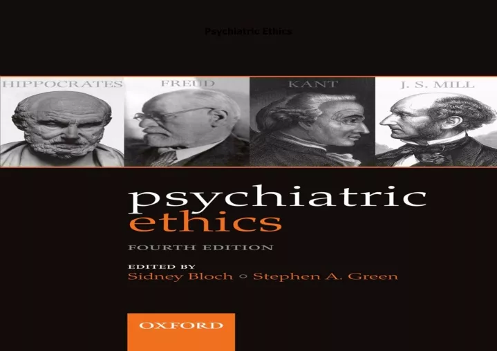 psychiatric ethics