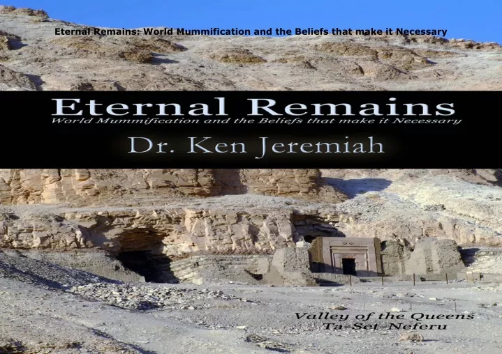 eternal remains world mummification