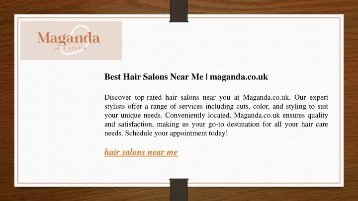 best hair salons near me maganda co uk discover