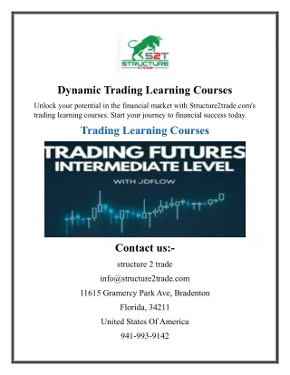 Dynamic Trading Learning Courses