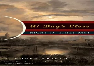 [⭐ PDF READ ONLINE ⭐] At Day's Close: Night in Times Past