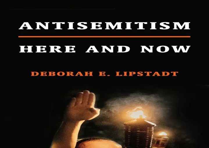 pdf antisemitism here and now download pdf read