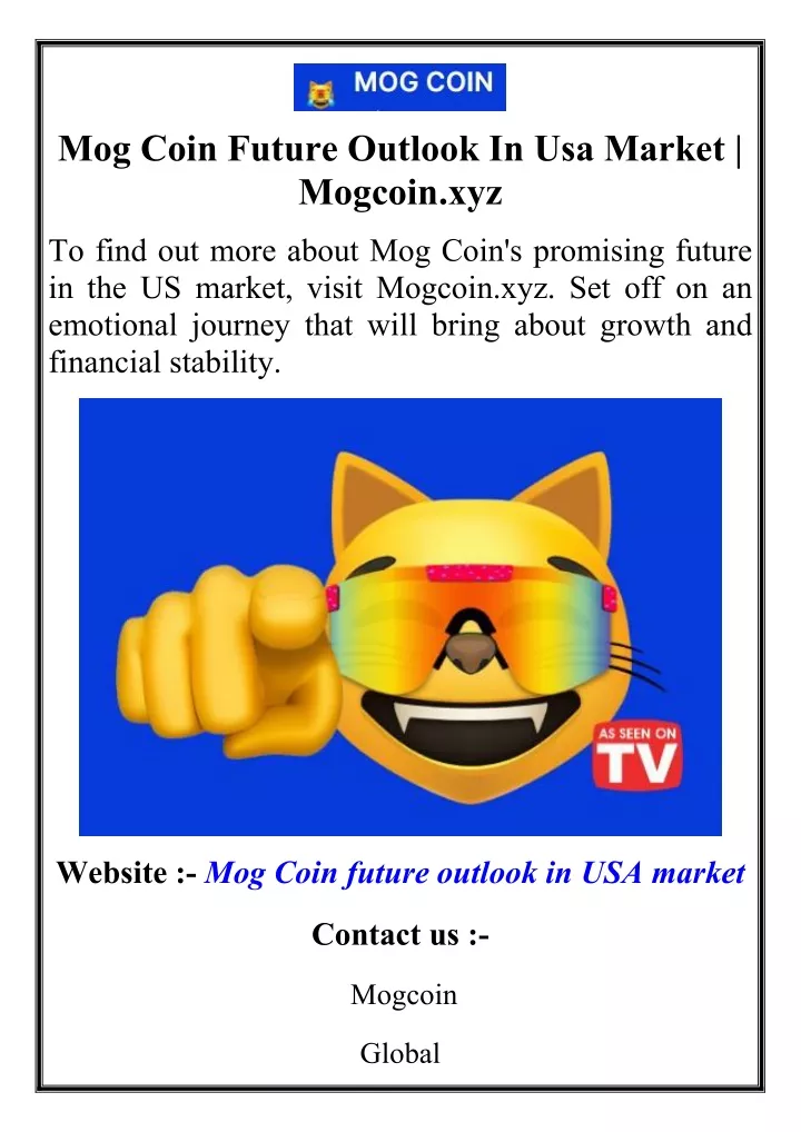 mog coin future outlook in usa market mogcoin xyz