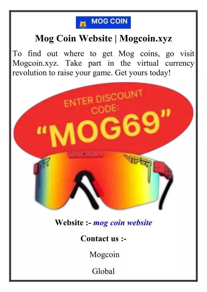 mog coin website mogcoin xyz