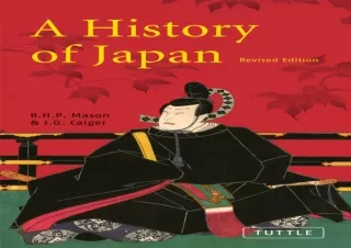 Read ebook [PDF]  A History of Japan: Revised Edition