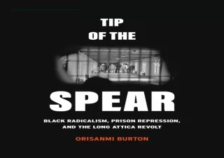 [⭐ PDF READ ONLINE ⭐]  Tip of the Spear: Black Radicalism, Prison Repression, an