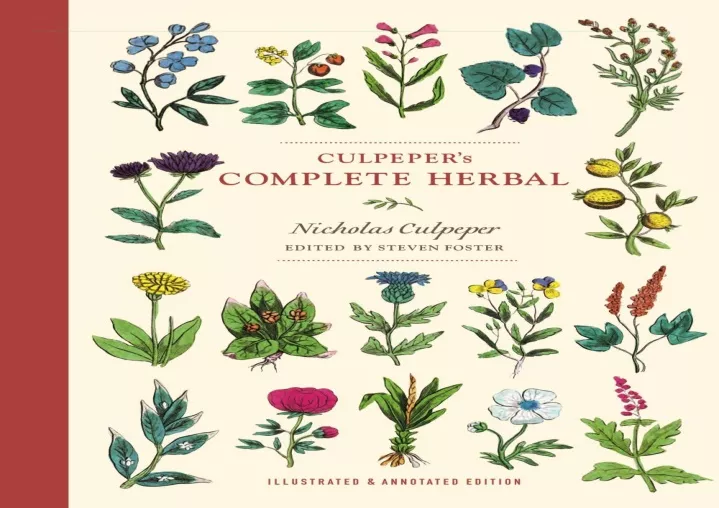 pdf culpeper s complete herbal illustrated