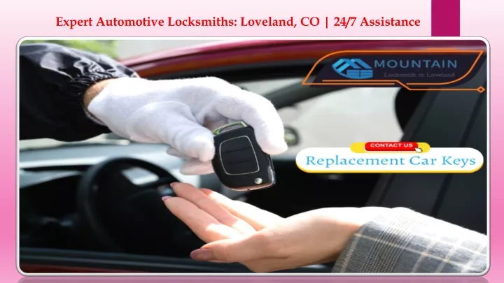 expert automotive locksmiths loveland