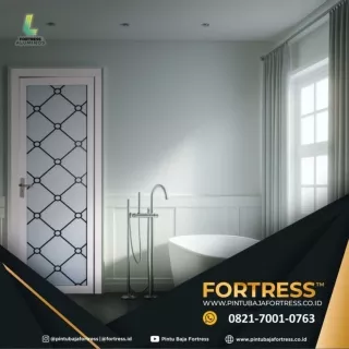 TERBAIK!!! WA 0821 7001 0763 (FORTRESS) Bahan Pintu Aluminium di Batam