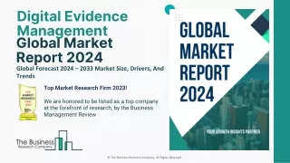 Digital Evidence Management Market Statistics, Growth Revenue, Scope 2033
