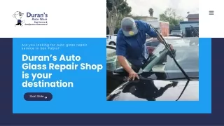 Duran's Auto Glass Repair Shop in San Pablo