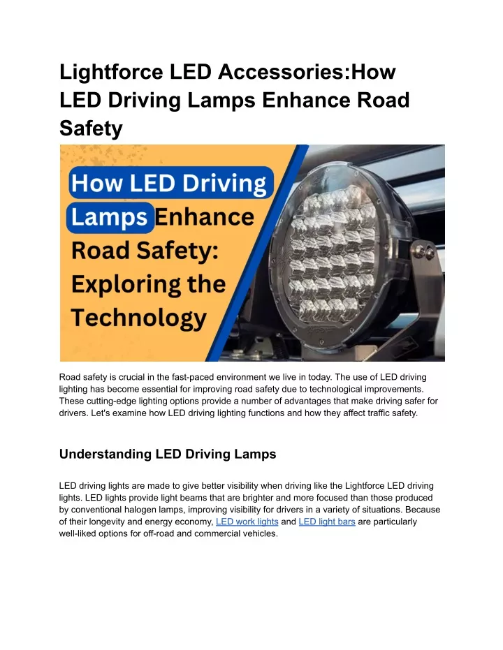 lightforce led accessories how led driving lamps