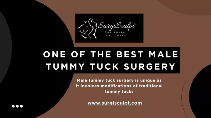 one of the best male tummy tuck surgery