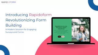 Unveiling Rapidoform's Interactive Platform