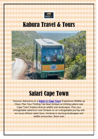 Family Tours South Africa | privatetourscapetown.com