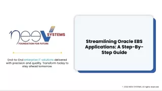Streamlining Oracle EBS Applications_ A Step-By-Step Guide - Neev Systems