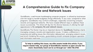 Troubleshoot QuickBooks File Doctor Won't Open: Expert Methods