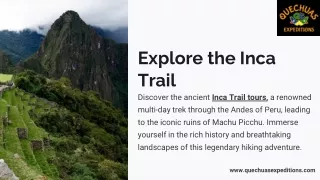 Conquer the Inca Trail: An unforgettable trek to Machu Picchu