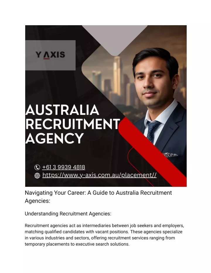 navigating your career a guide to australia