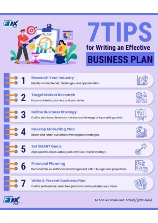 Writing Your Way to Success: 7 Tips for an Effective Business Plan