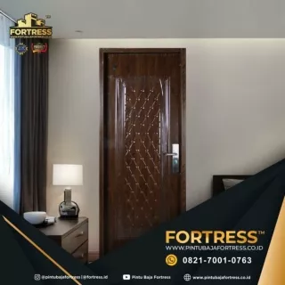 MODERN!!! WA 0821 7001 0763 (FORTRESS) Pintu Rumah Warna Hitam di Kendari