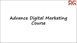 Advance Digital Marketing Cource.RG