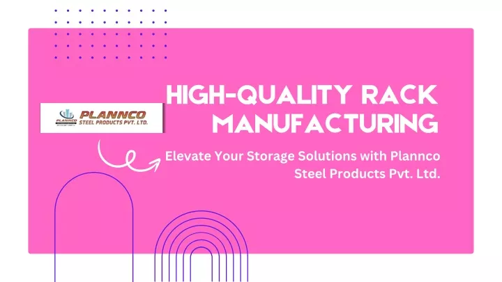 high quality rack manufacturing