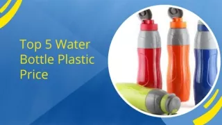 Top 5 water bottle price