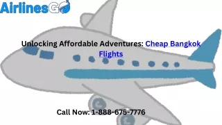 Cheap Bangkok Flights