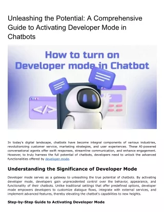 unleashing the potential a comprehensive guide