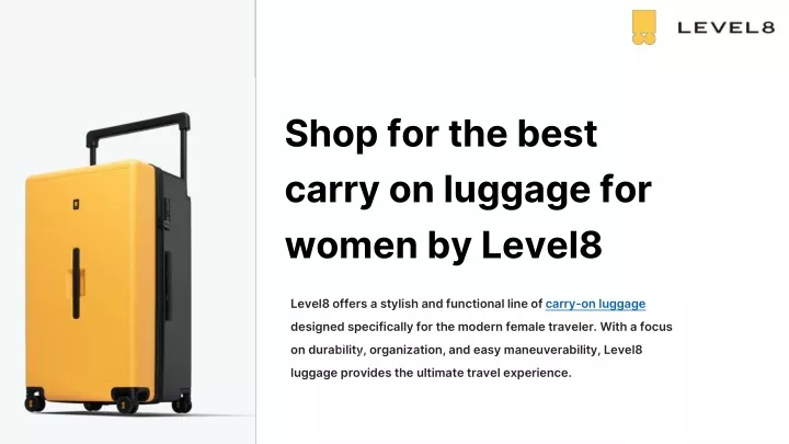 shop for the best carry on luggage for women