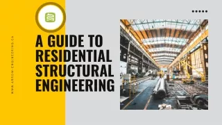 A Guide to Residential Structural Engineering