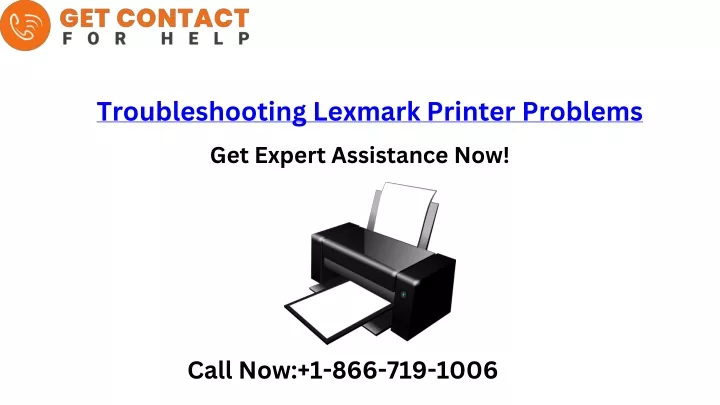 troubleshooting lexmark printer problems
