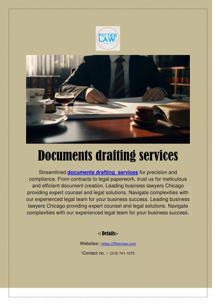 documents drafting services